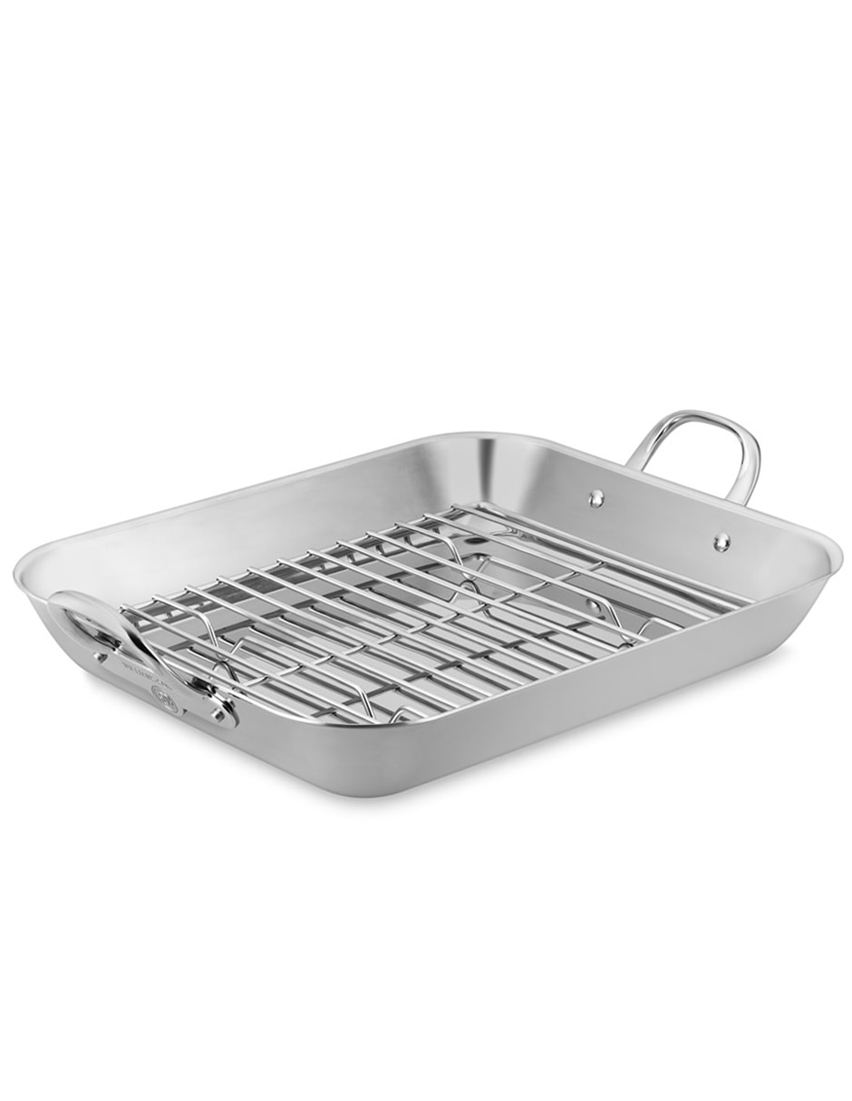 Pavera con Reja Flared Roaster de acero inoxidable