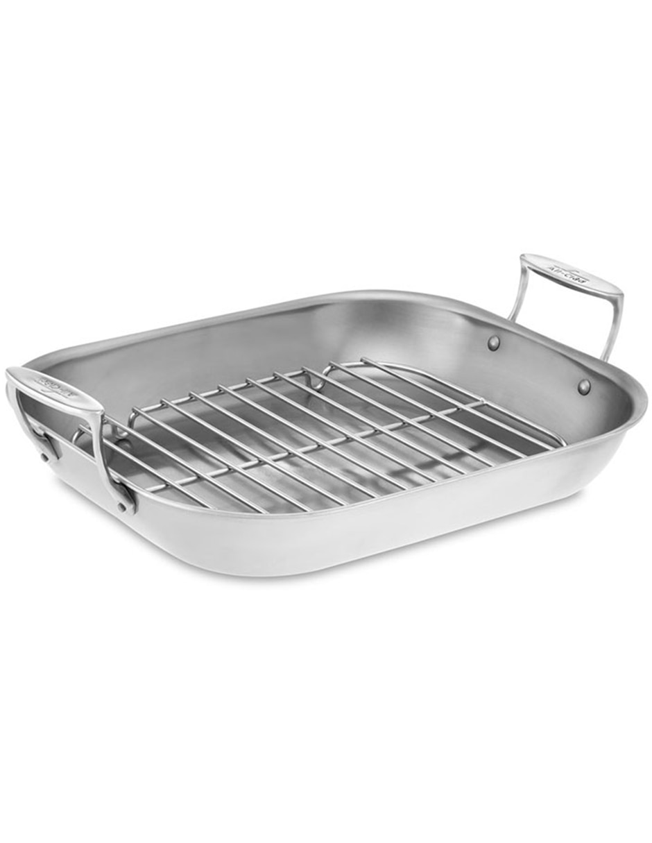 Pavera con rack All-Clad acero inoxidable Pavera con rack All-Clad acero inoxidable