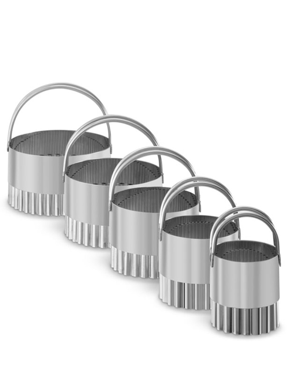 Set cortadores bísquets Fluted Set cortadores bísquets Fluted