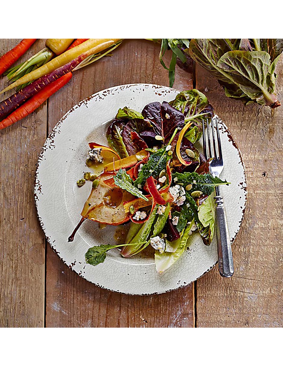Plato ensalada Rustic de melamina