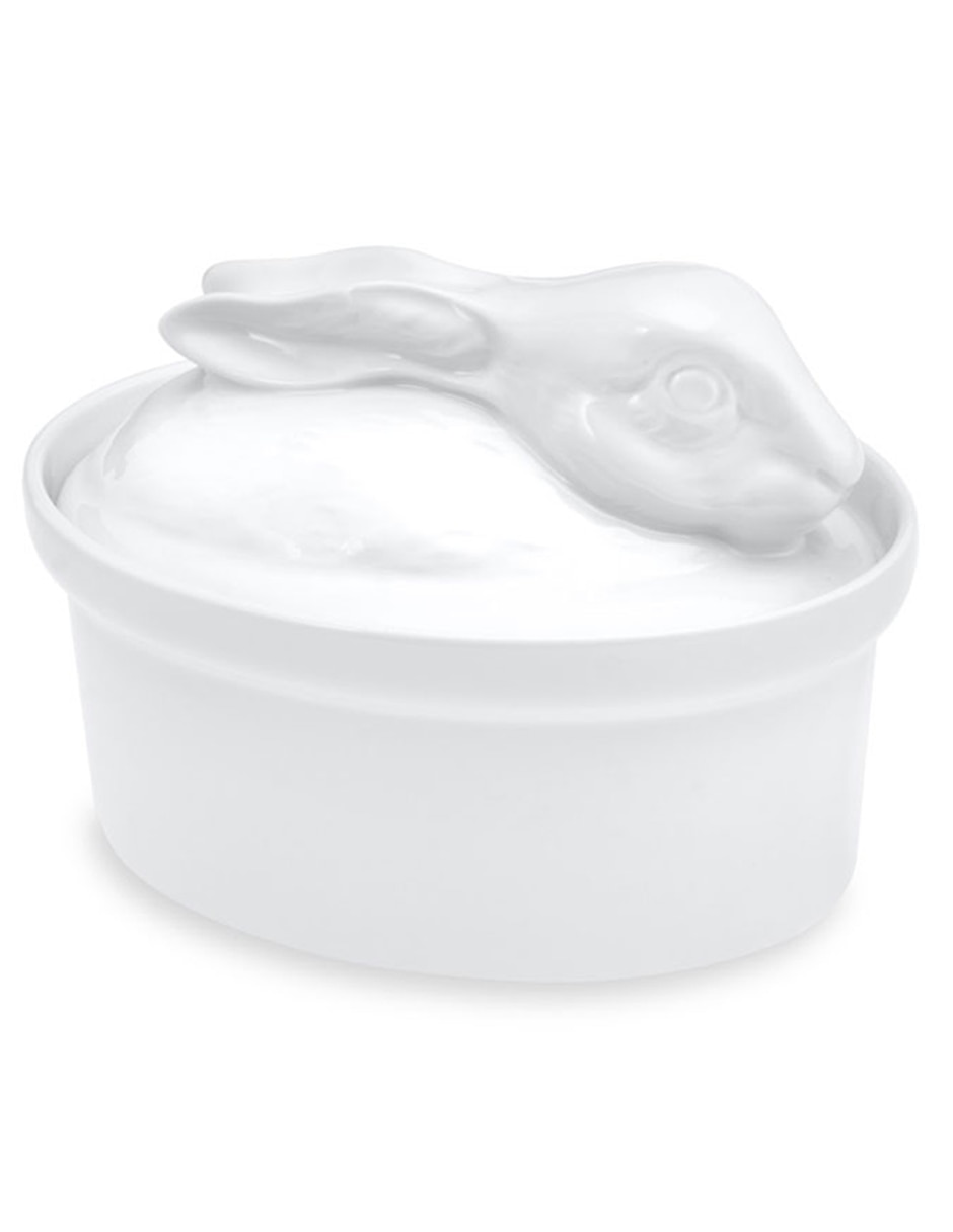 Refractario con tapa de porcelana Refractario con tapa de porcelana