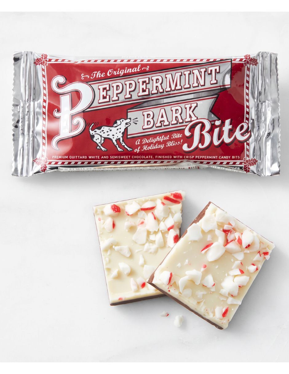 Chocolate Peppermint Bark Bite