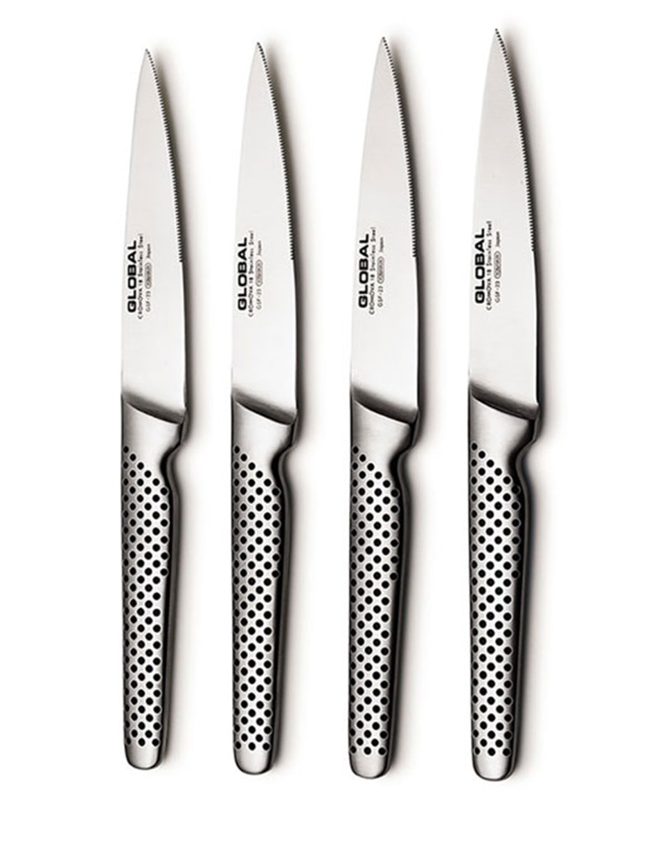 Set de cuchillos carnicero 4 piezas