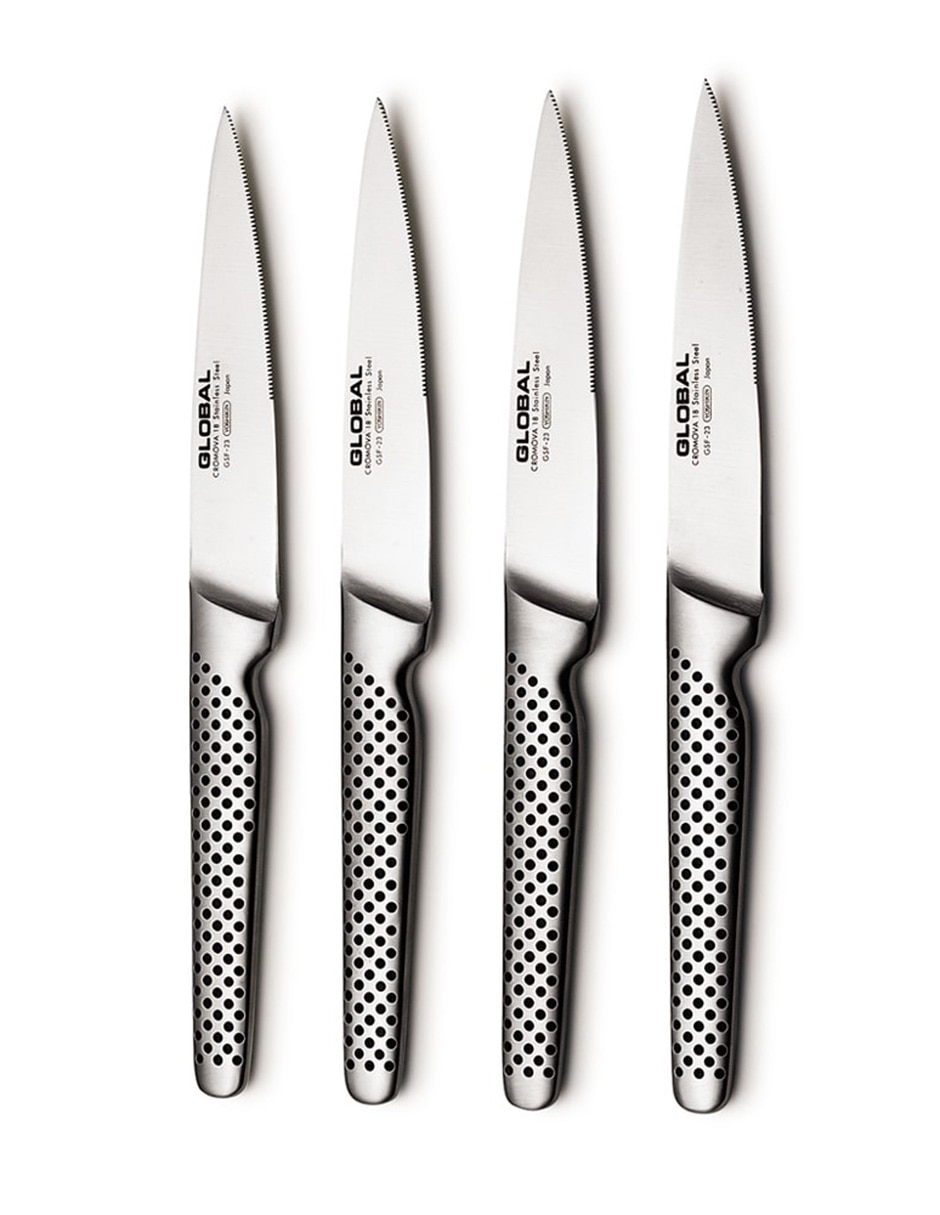 Set de cuchillos carnicero 4 piezas