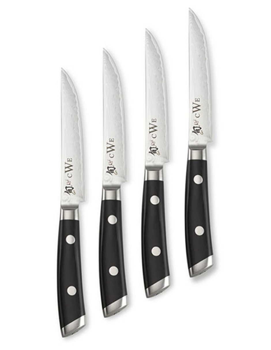 Set de cuchillos fileteador 4 piezas