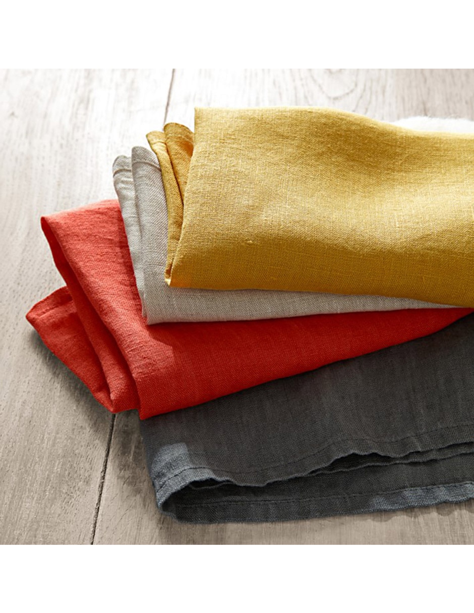 Set de servilletas Washed Linen 4 piezas