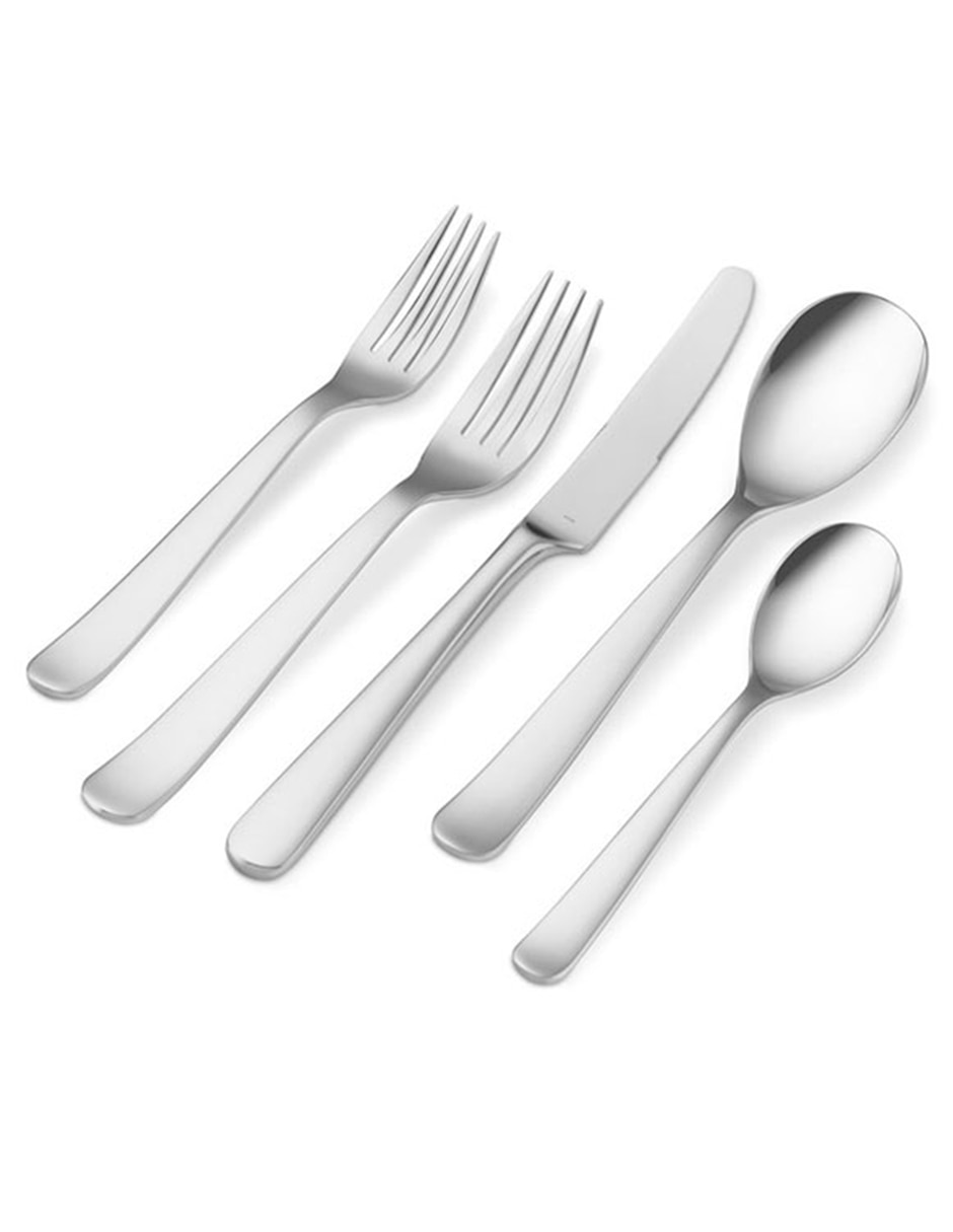 Set cubiertos Aaron de acero inoxidable 5 piezas Set cubiertos Aaron de acero inoxidable 5 piezas