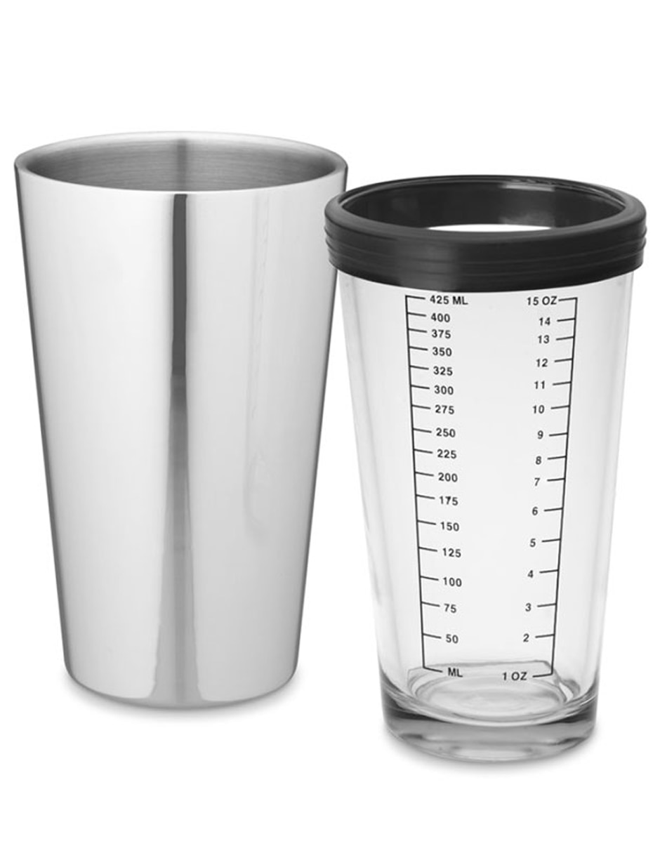 Shaker Pared Boston de acero inoxidable