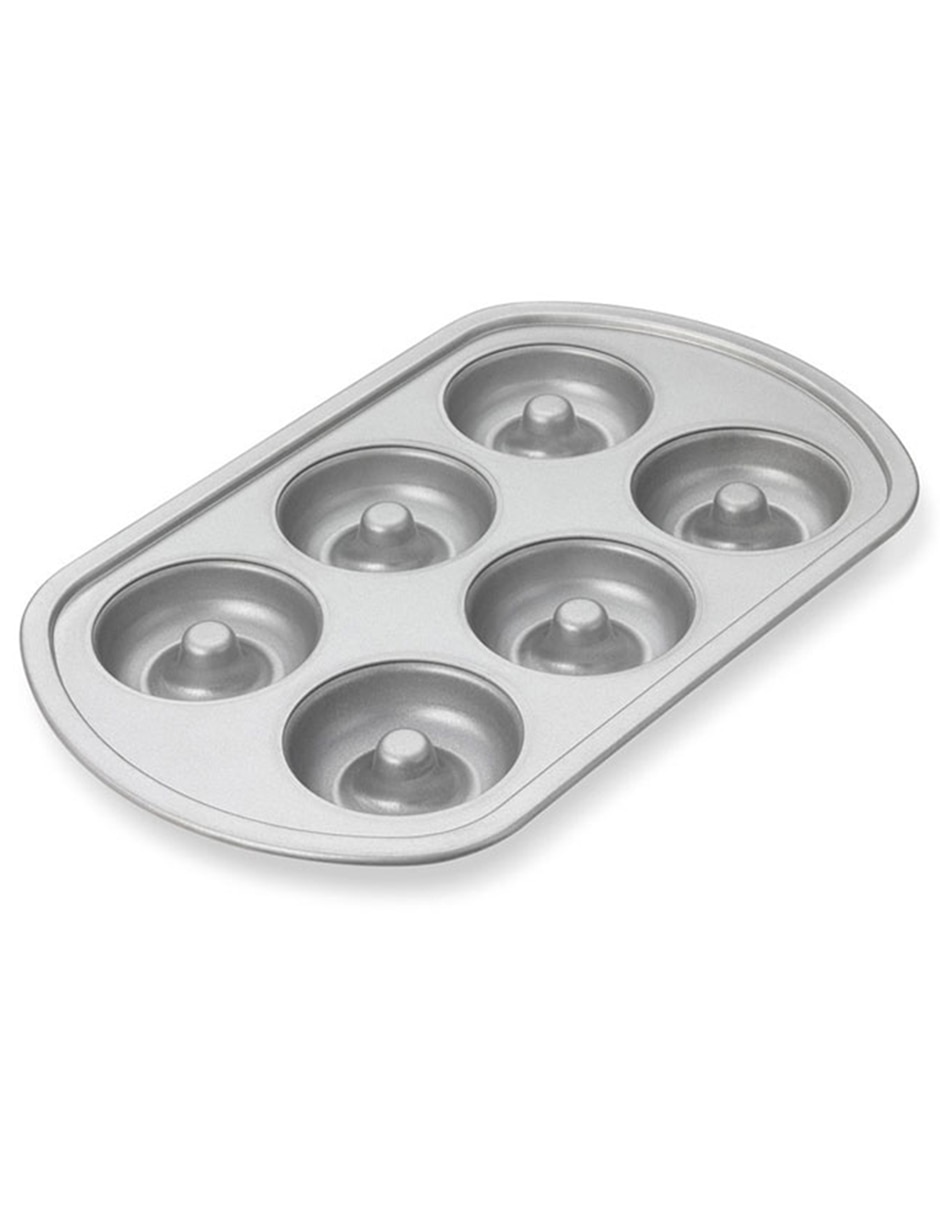 Molde donas acero aluminizado redondo