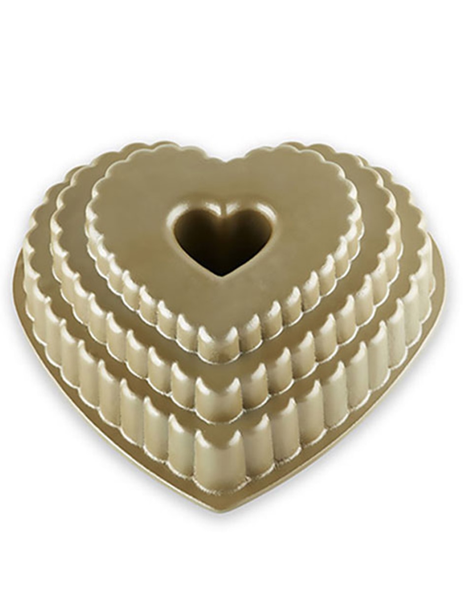 Molde rosca aluminio corazón