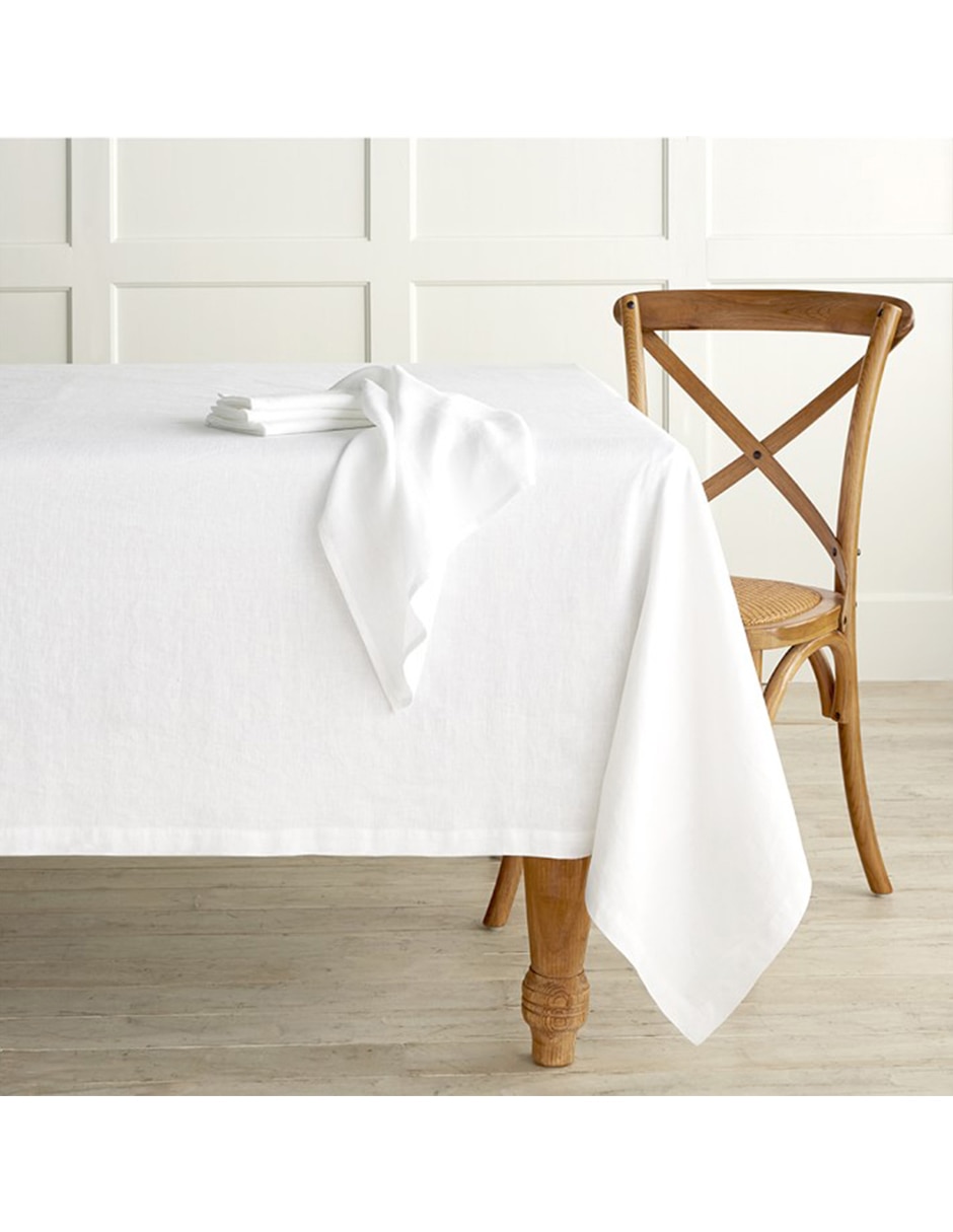 Mantel rectangular de lino Washed Linen Mantel rectangular de lino Washed Linen