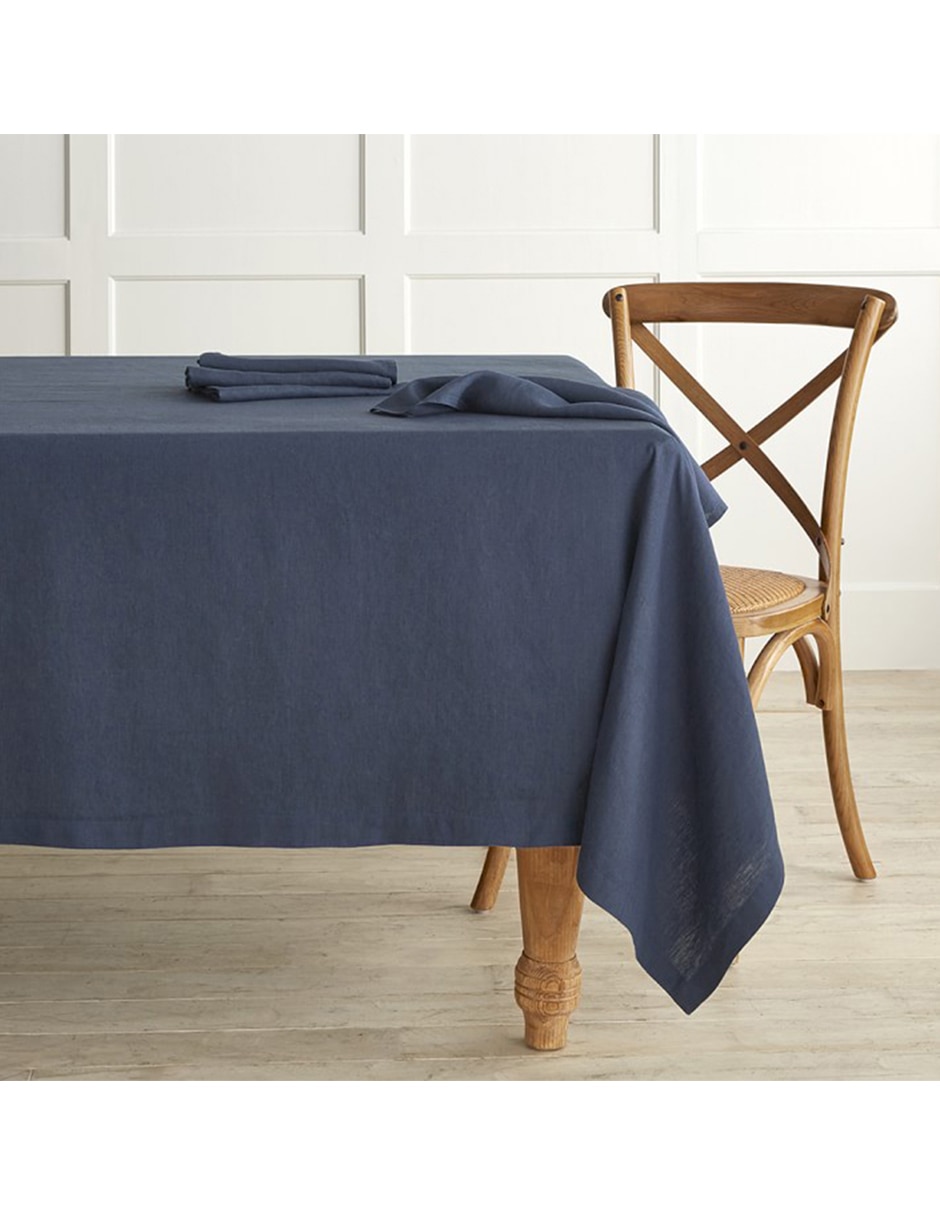Mantel rectangular de lino Washed Linen