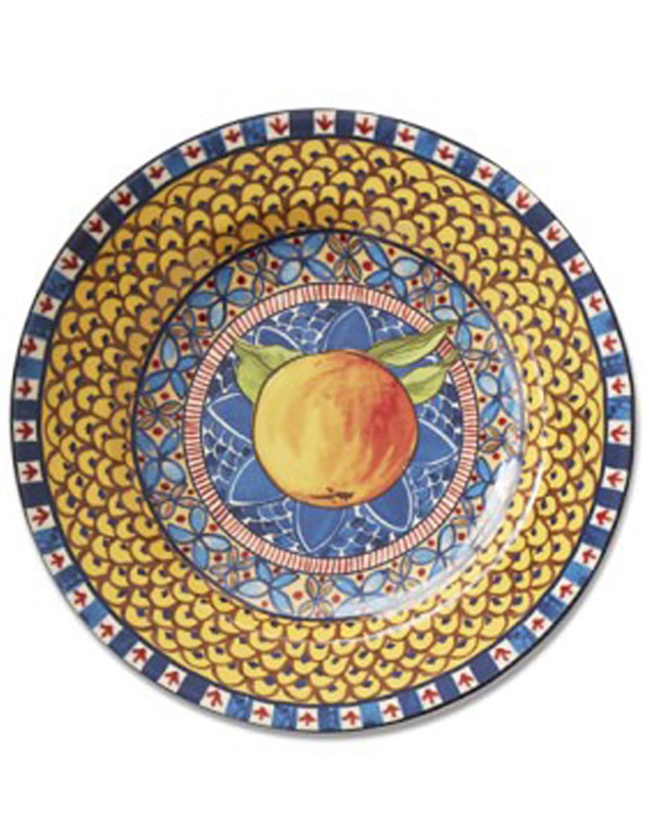 Plato ensalada Sicily de porcelana