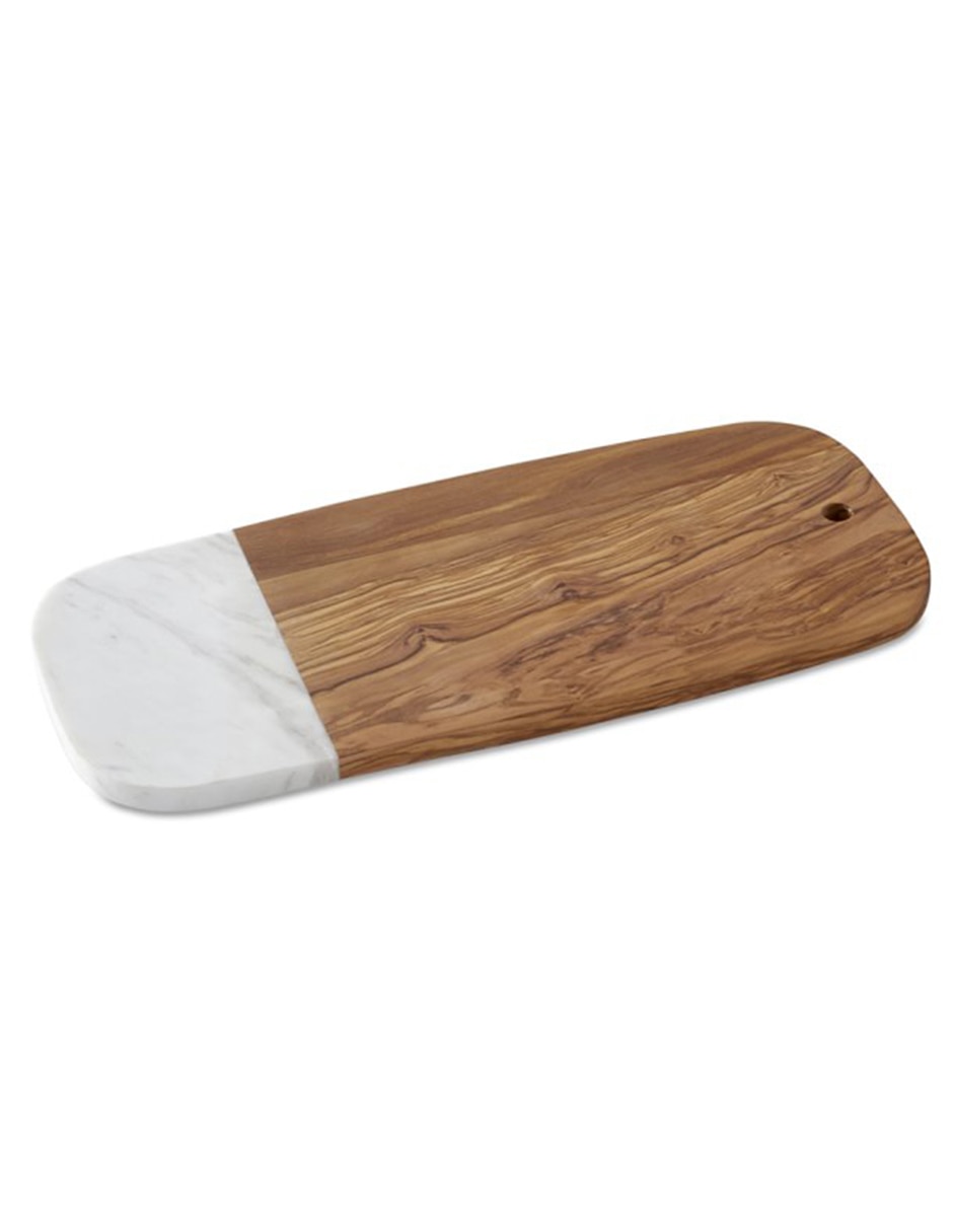 Tabla para queso Oliveweood de mármol 1