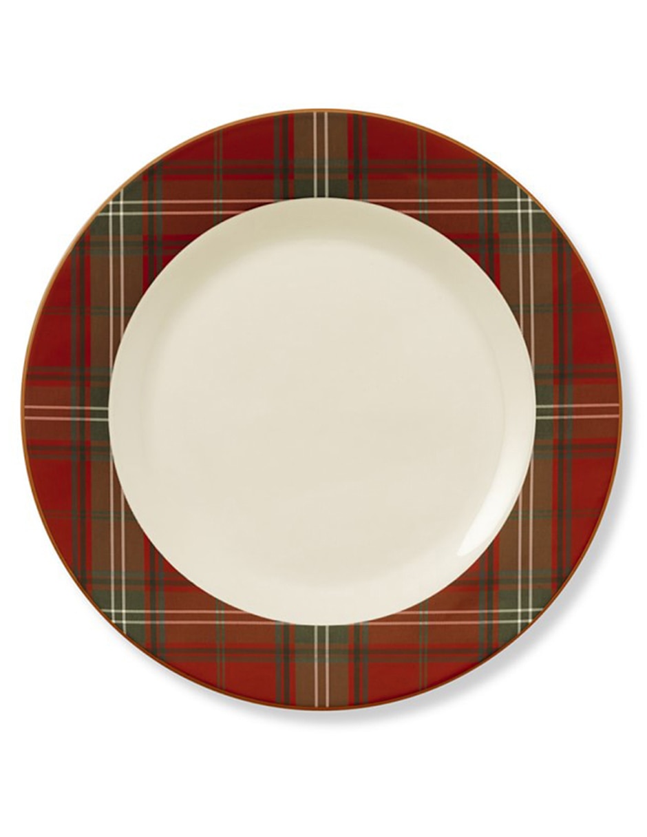 Plato base Tartan de gres