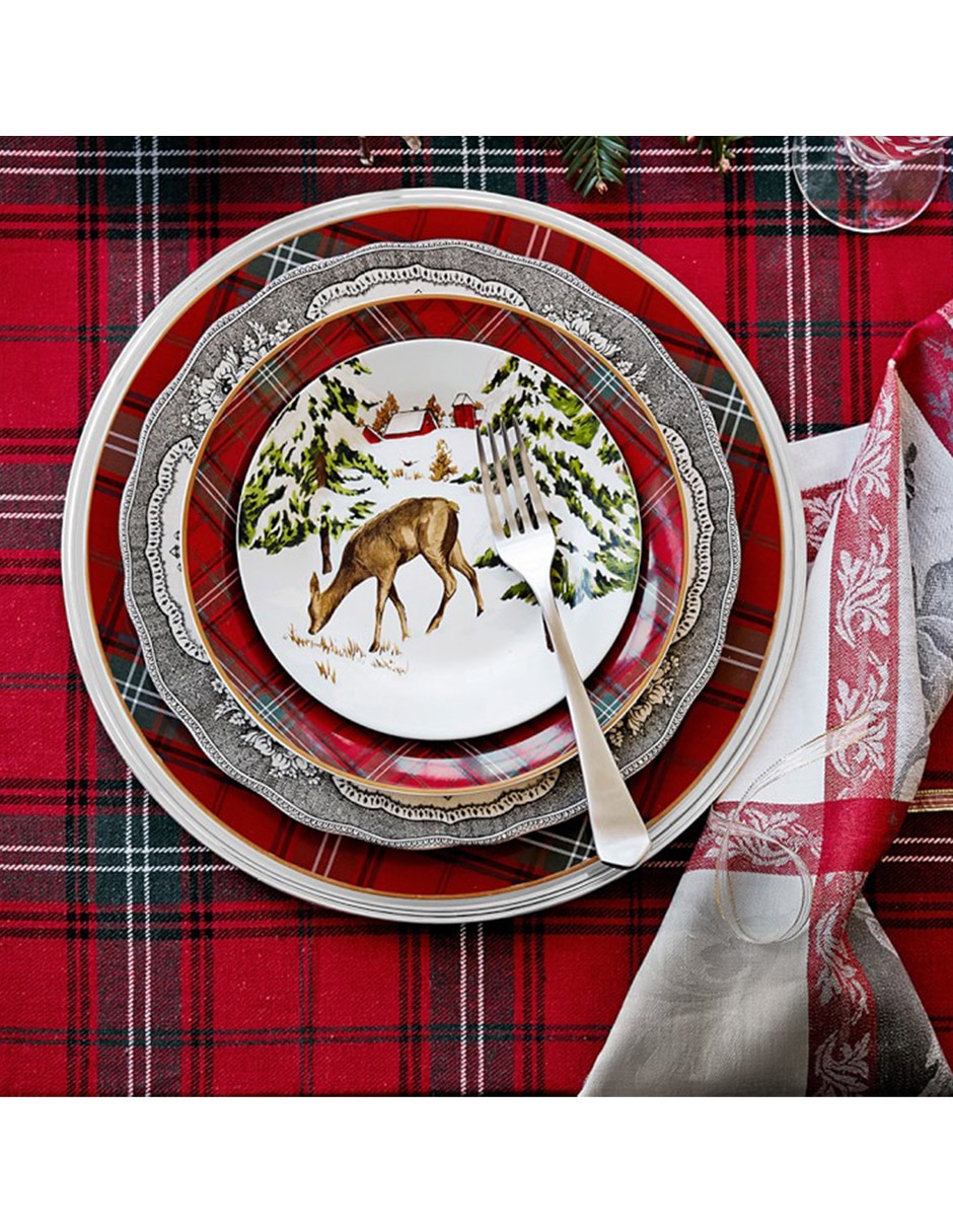 Plato base Tartan de gres 2