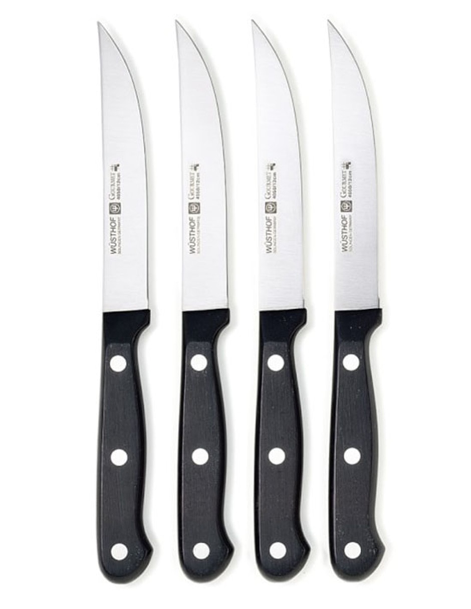 Set de cuchillos carnicero Gourmet 4 piezas