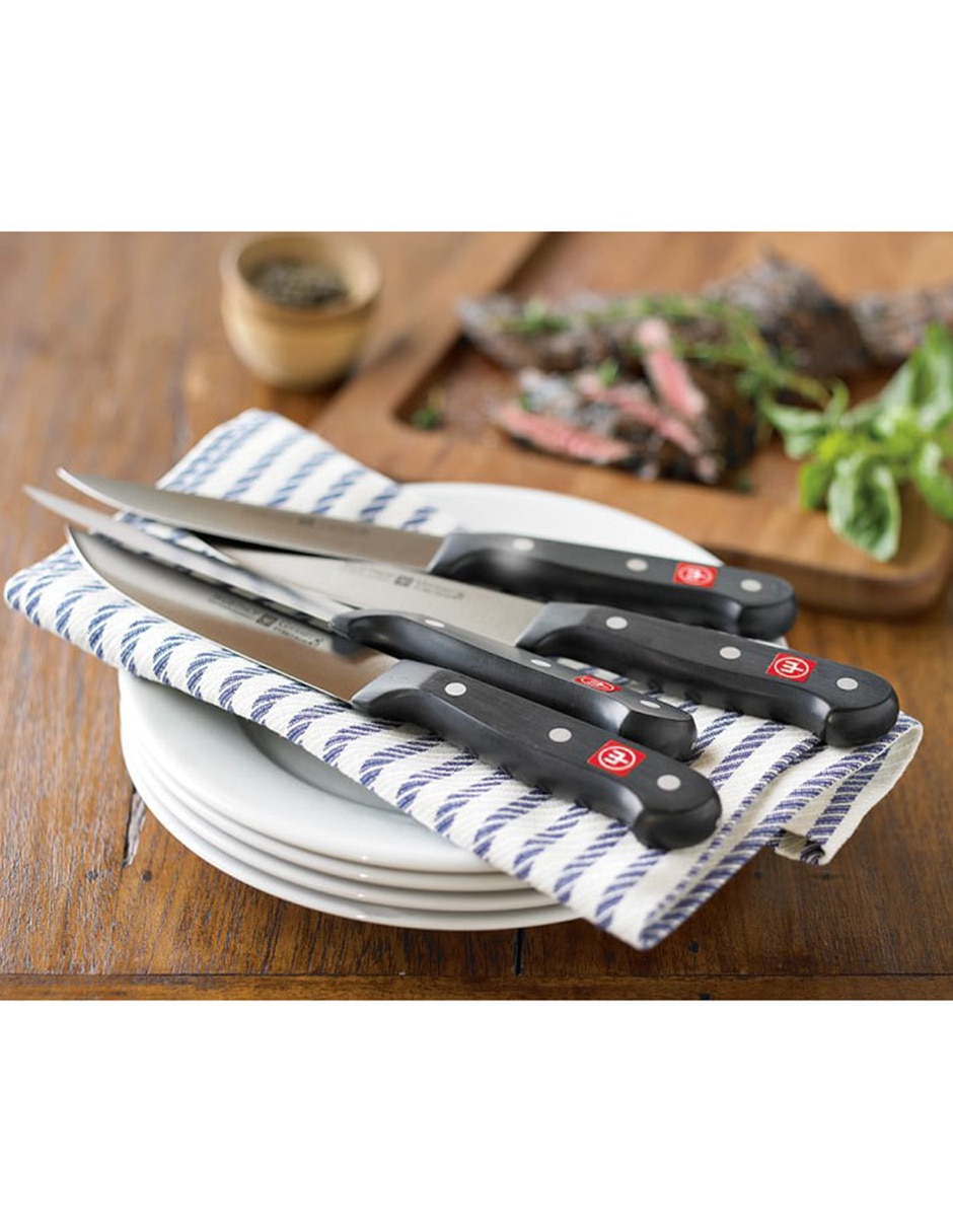 Set de cuchillos carnicero Gourmet 4 piezas