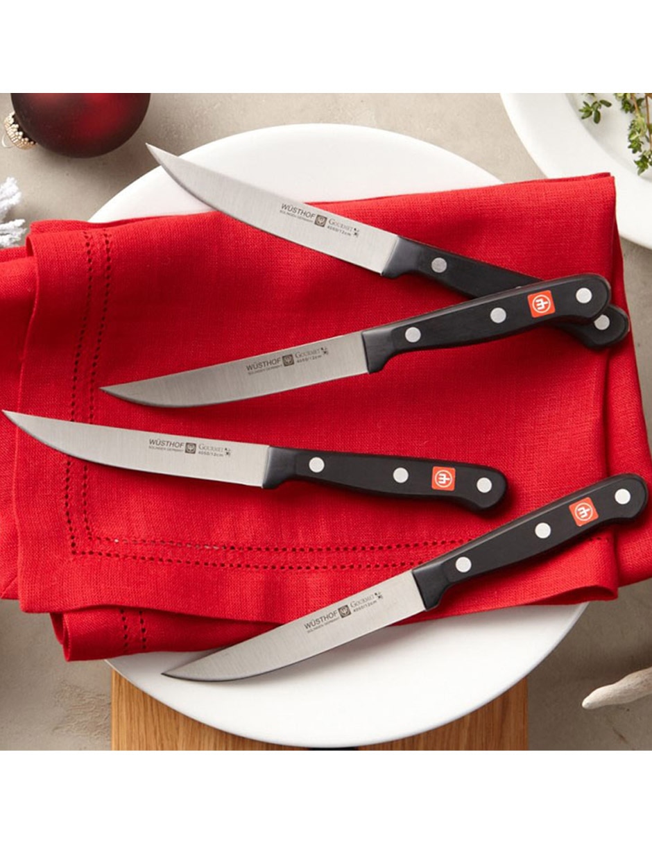 Set de cuchillos carnicero Gourmet 4 piezas
