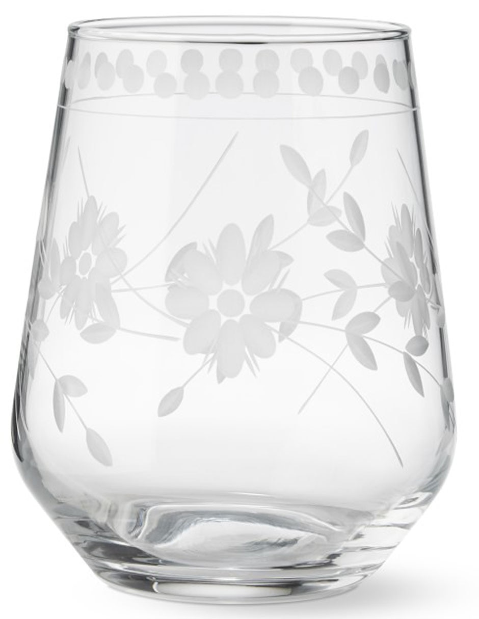 Vaso vino Vintage Edge de vidrio 1