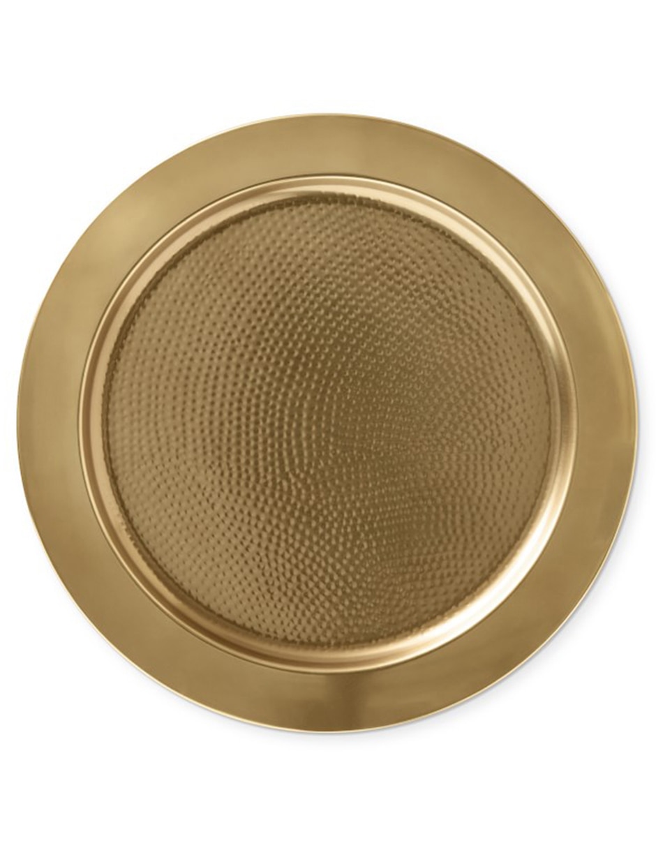 Plato base Antique Brass de acero inoxidable