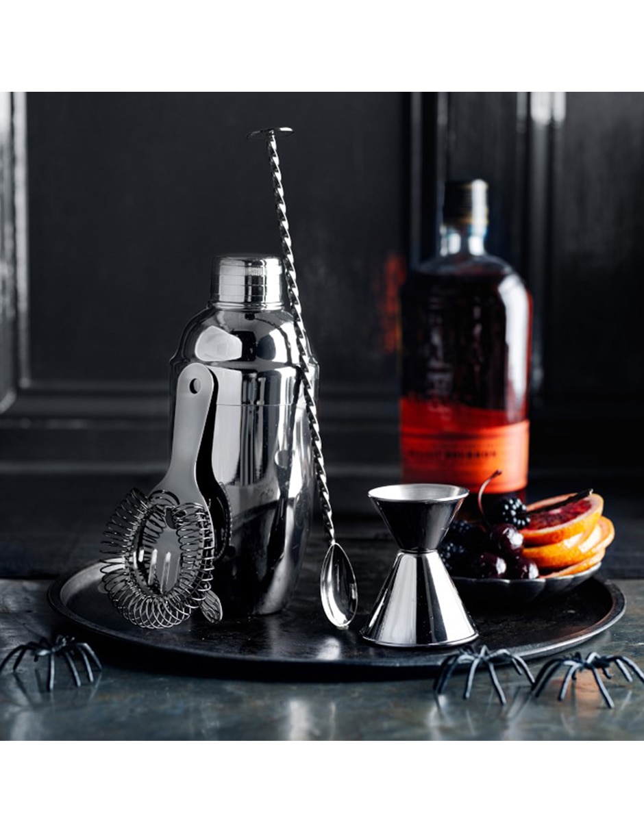 Set bar Gunmetal de acero inoxidable 2