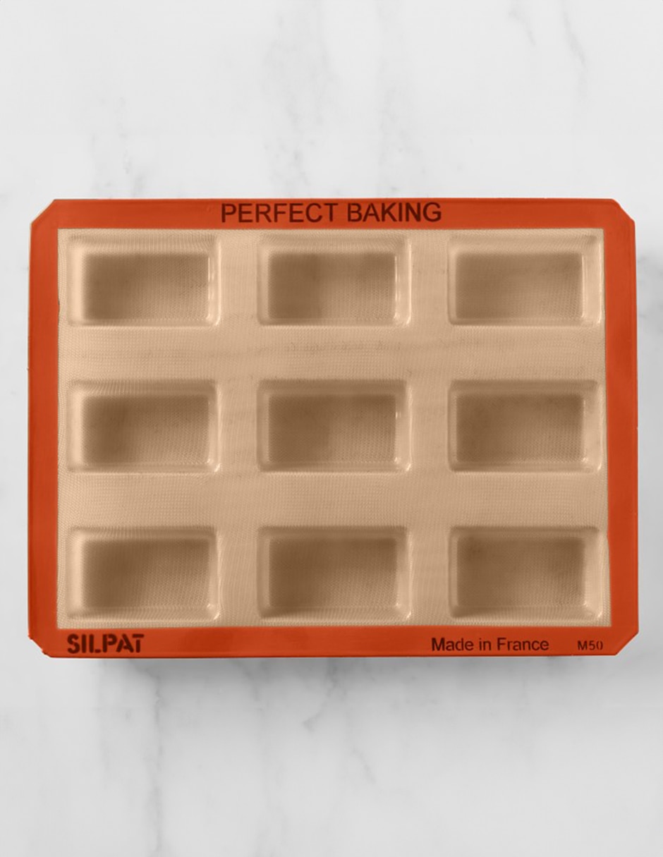 Molde panque silicón rectangular