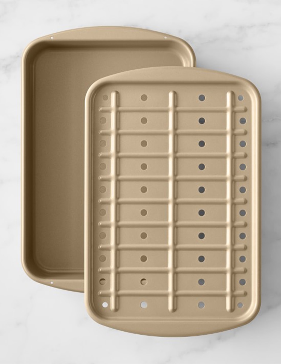 Charola multiusos Goldtouch Savory Broiler de aluminio Charola multiusos Goldtouch Savory Broiler de aluminio