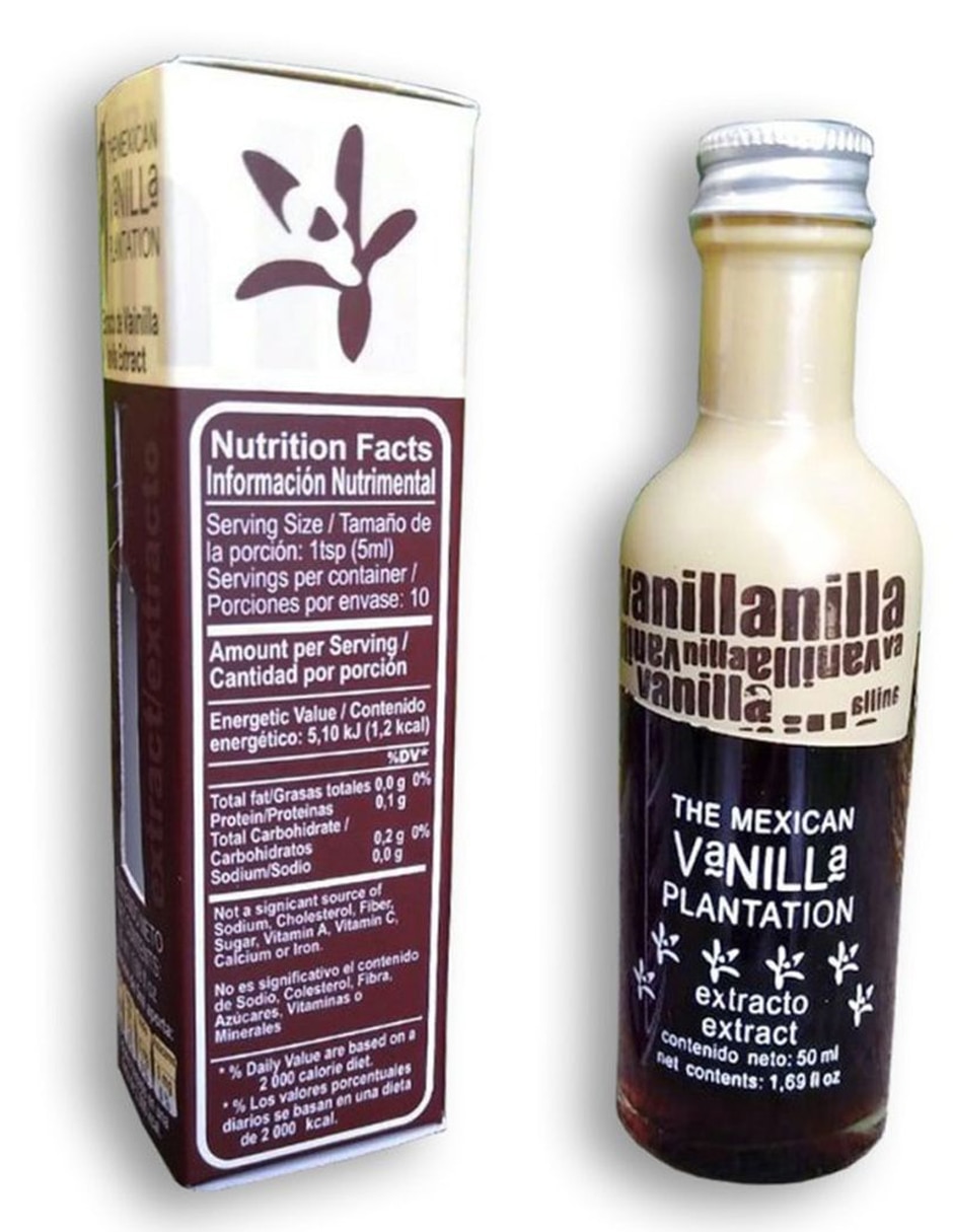 Extracto de Vainilla The Plantation 50 ml
