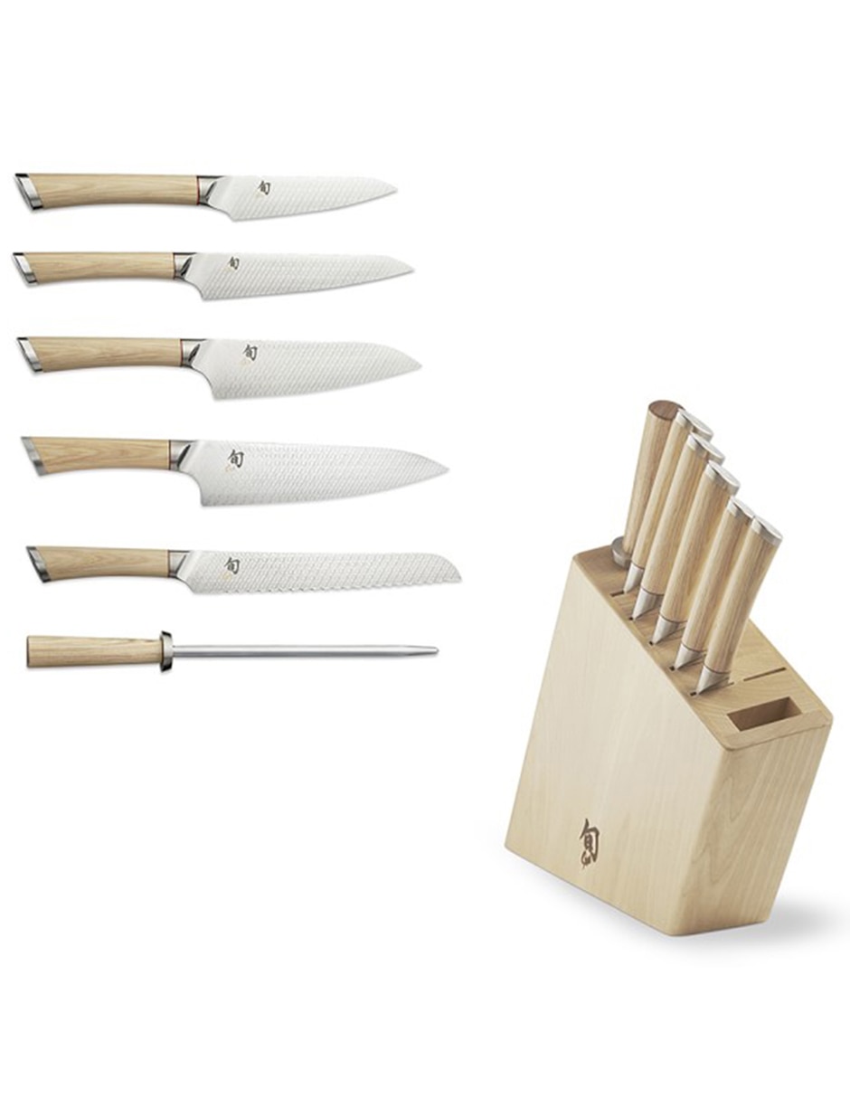 Set de cuchillos utilitario Shun Hikari 7 piezas