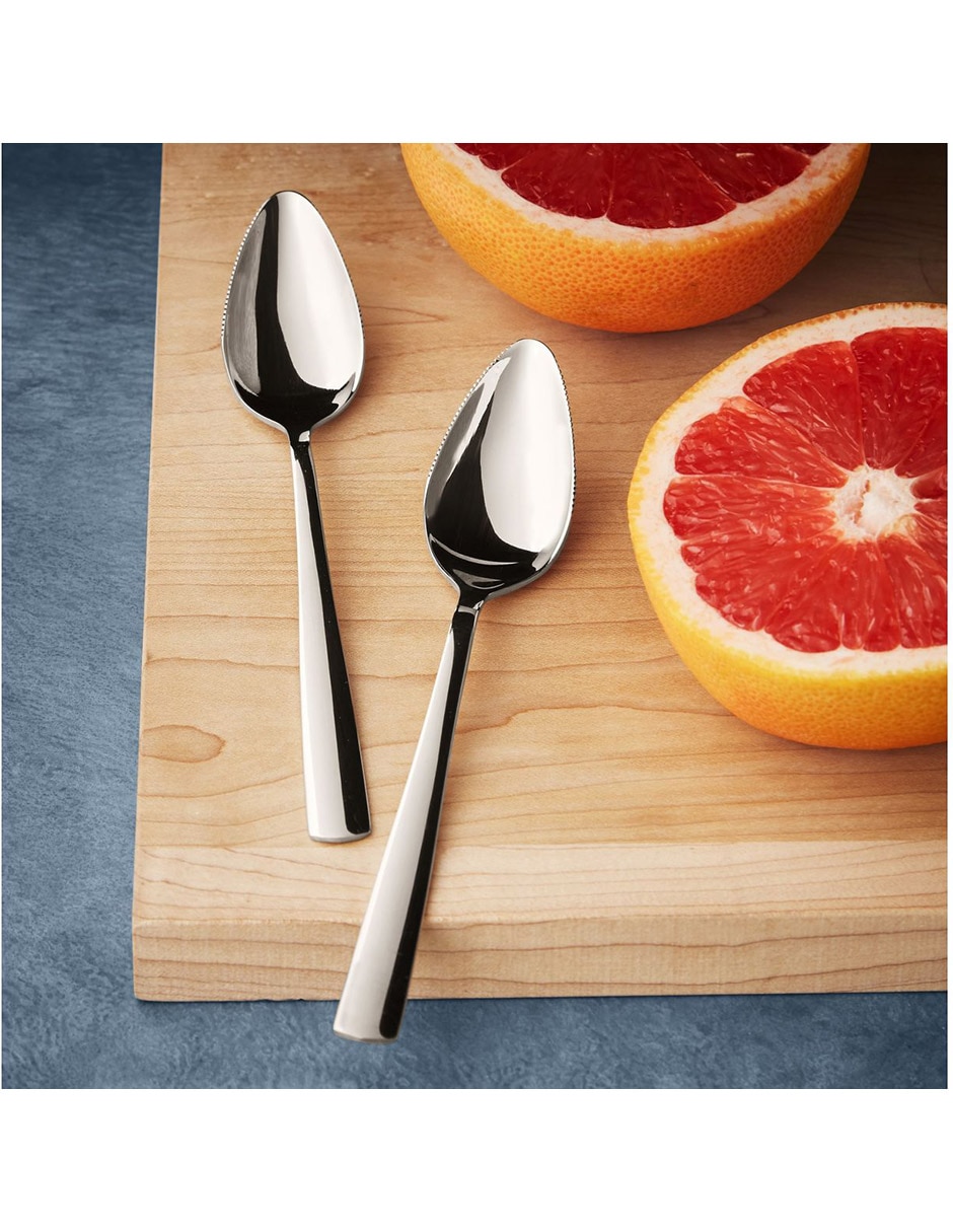 Set cuchara Grapefruit de acero inoxidable 2 piezas Set cuchara Grapefruit de acero inoxidable 2 piezas
