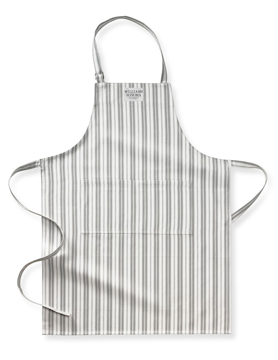 Delantal completo stripe de algodón 1