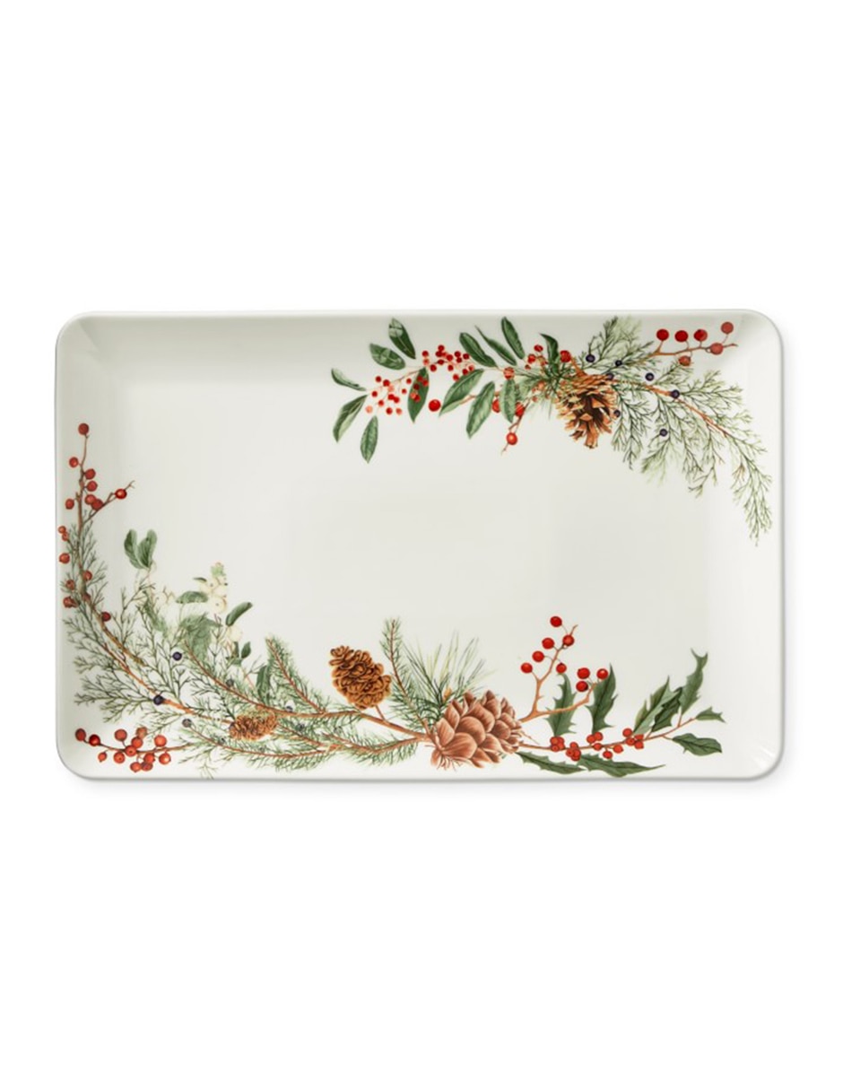 Platón Woodland Berry de porcelana Platón Woodland Berry de porcelana