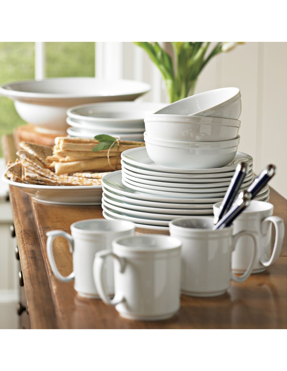 Set platos trinche Pantry de porcelana 6 piezas 5