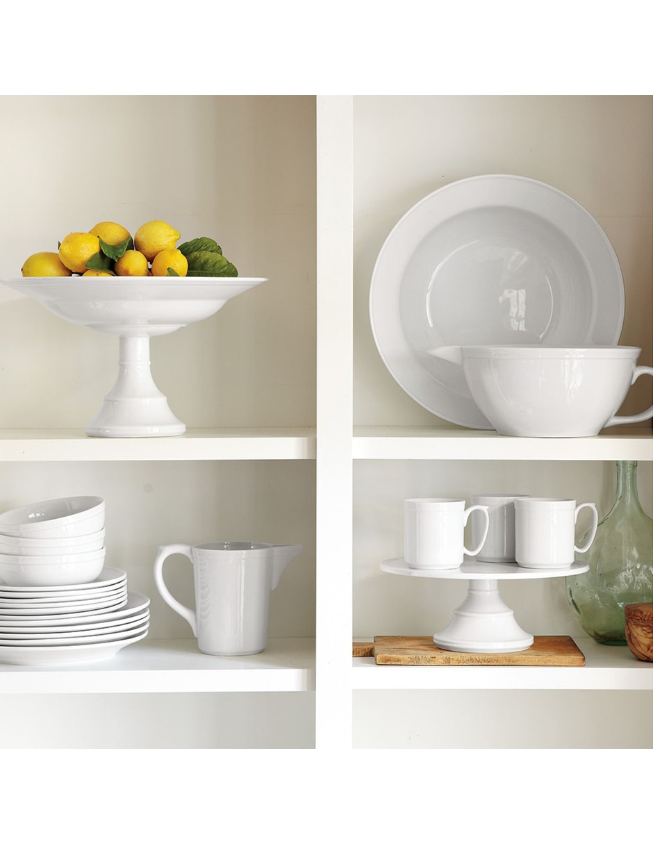 Set platos ensalada Pantry de porcelana 6 piezas 5