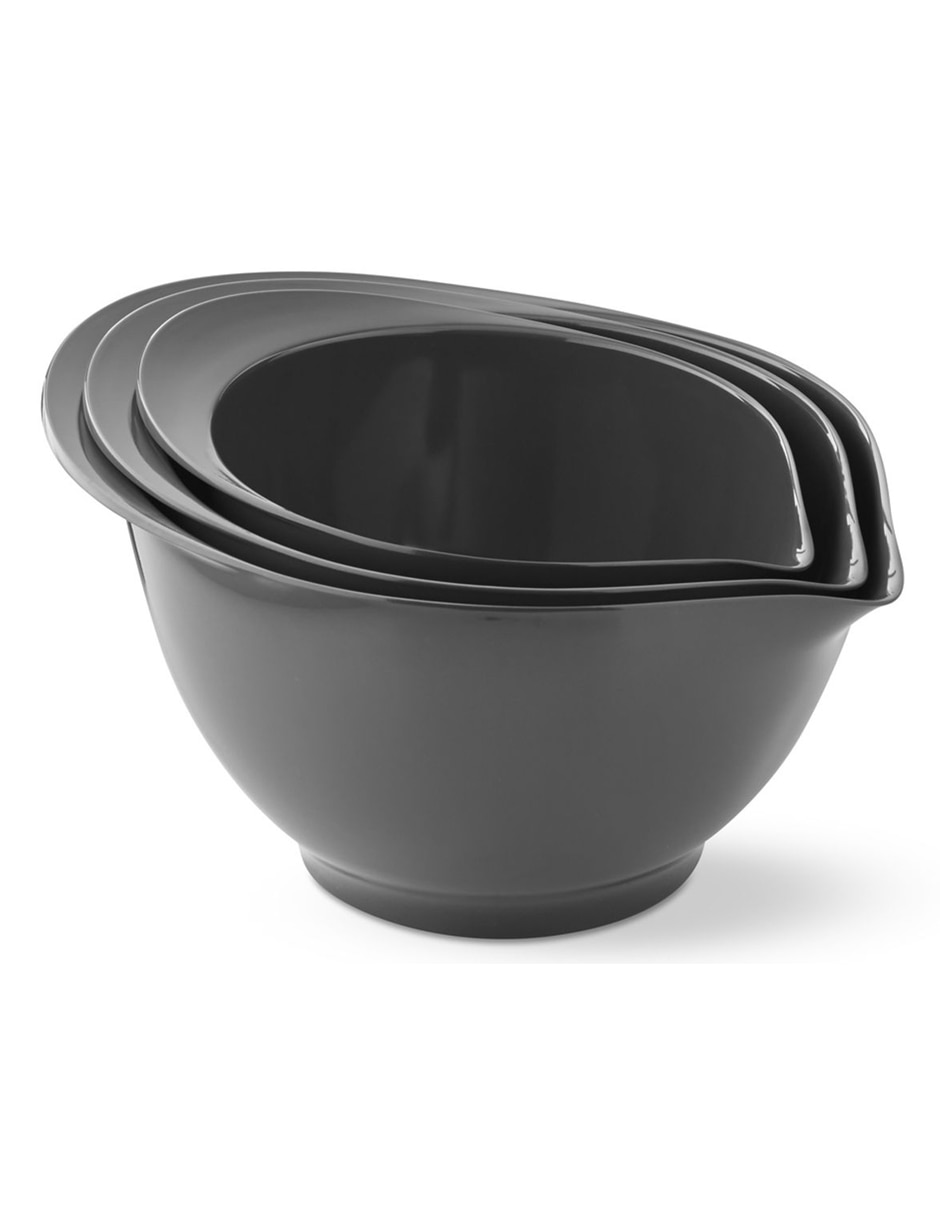 Set bowl Pour Spout 3 piezas de melamina Set bowl Pour Spout 3 piezas de melamina