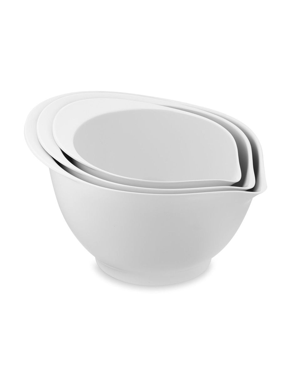 Set bowl Pour Spout 3 piezas de melamina Set bowl Pour Spout 3 piezas de melamina