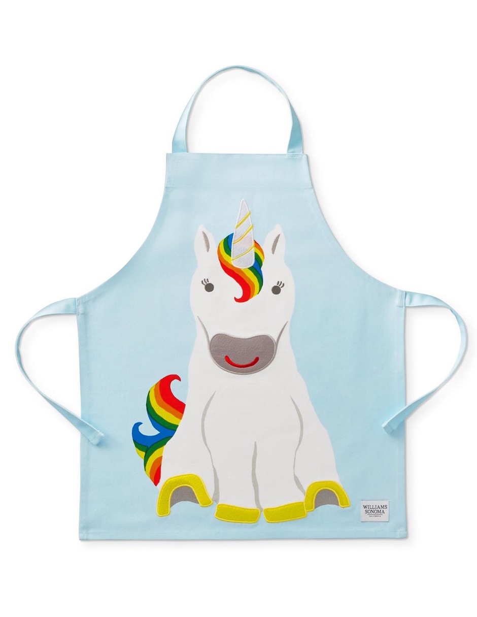 Delantal completo unicornio de algodón