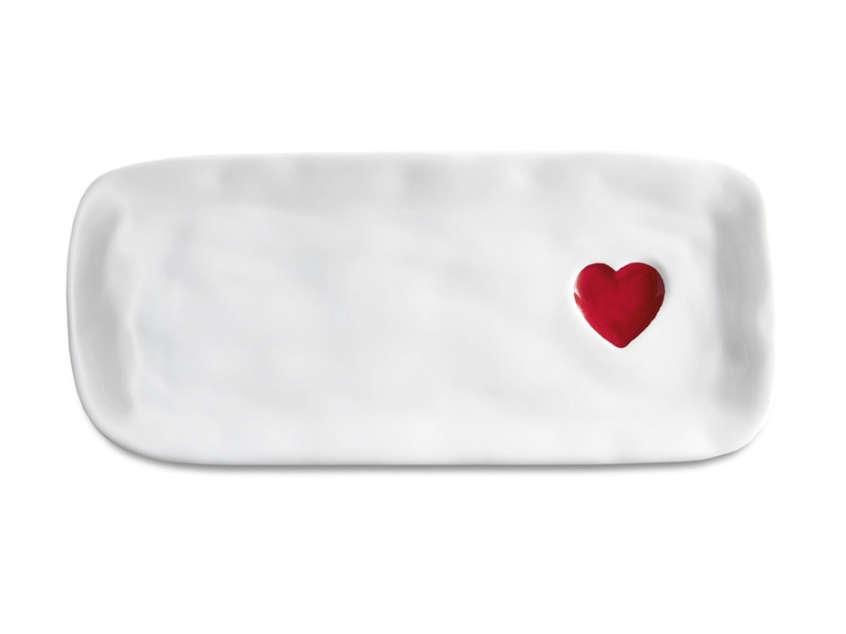 Platón Valentine's Day de cerámica
