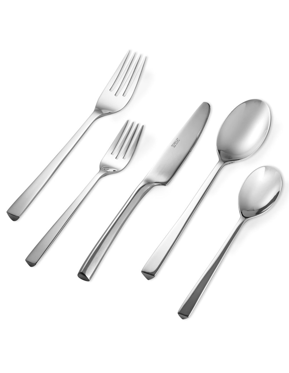 Set cubiertos Linea de acero inoxidable 20 piezas