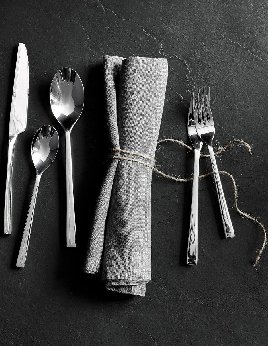 Set cubiertos Linea de acero inoxidable 20 piezas