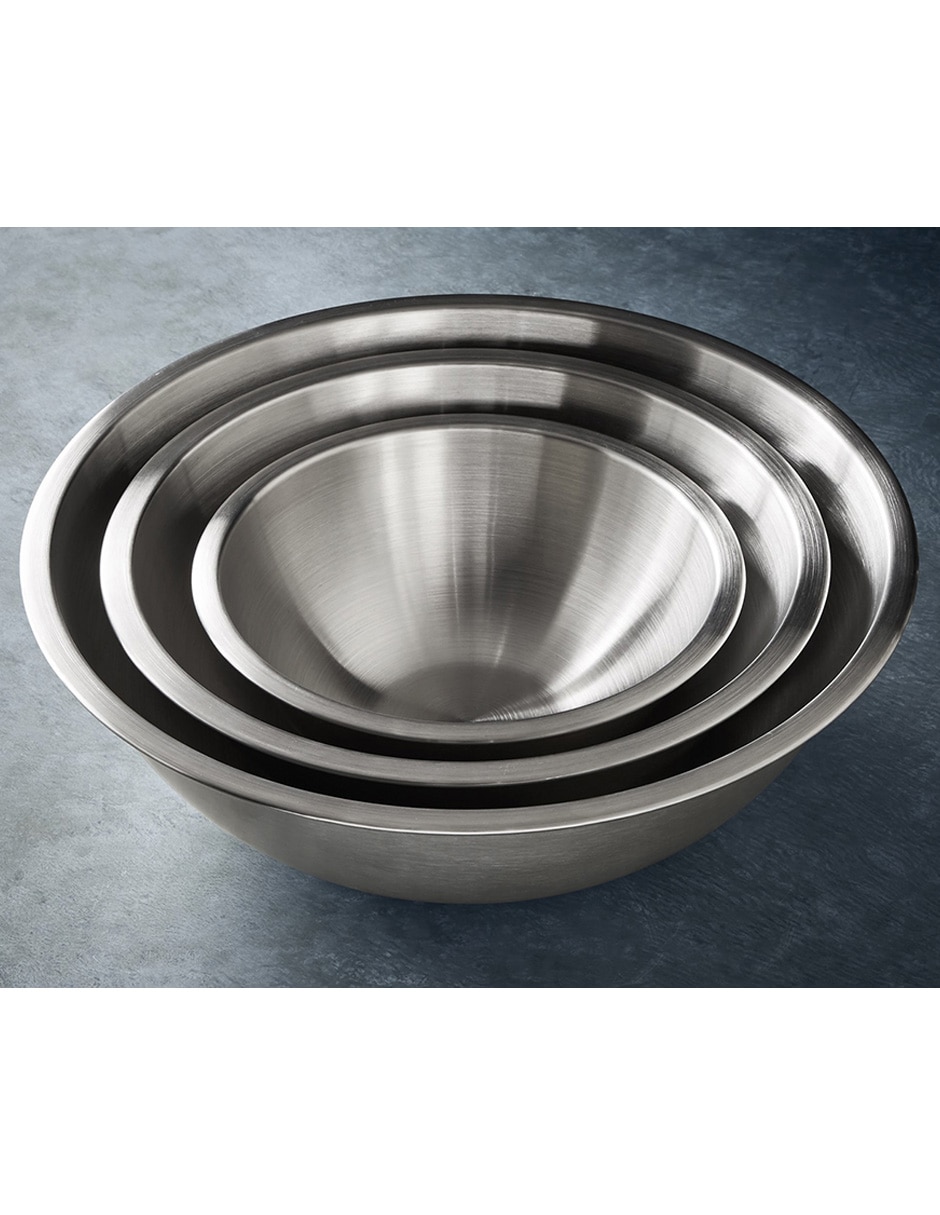 Set bowl Open Kitchen 3 piezas de acero inoxidable
