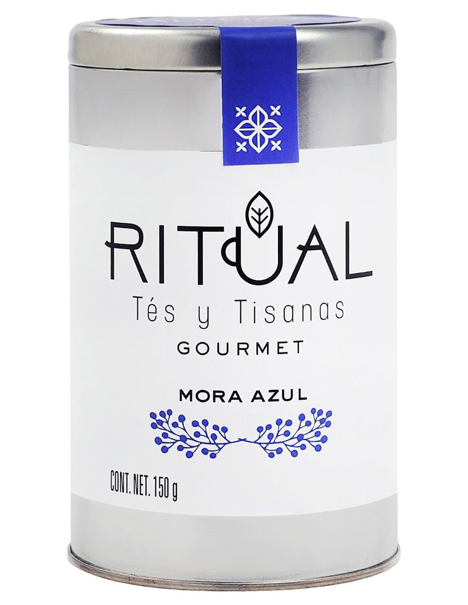 Té blueberry flores y frutas deshidratadas