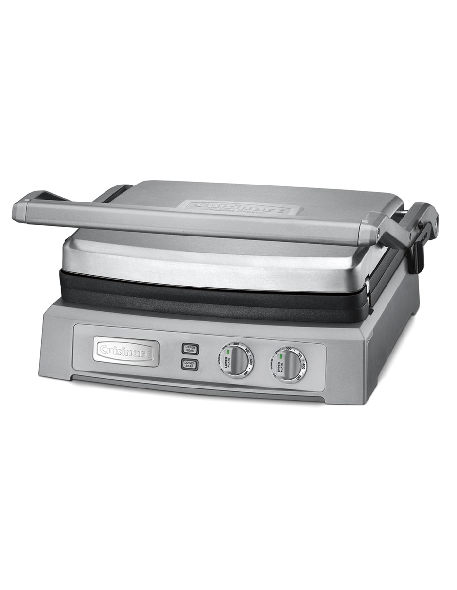 Parrilla eléctrica Cuisinart GR-150P1 de acero inoxidable