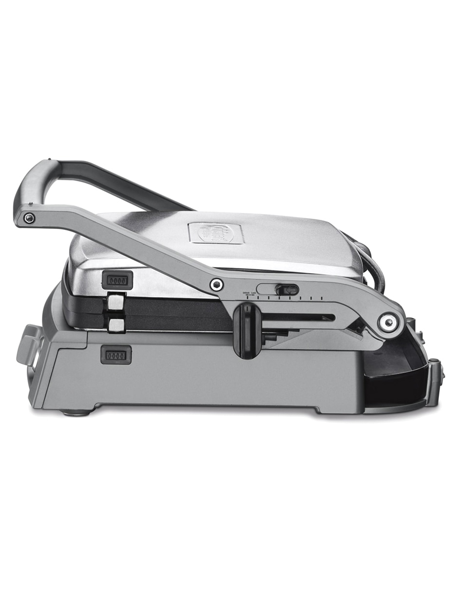 Parrilla eléctrica Cuisinart GR-150P1 de acero inoxidable