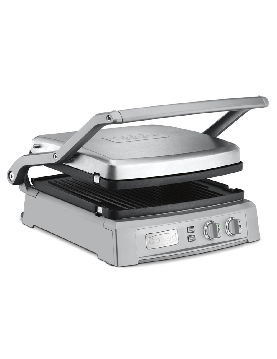 Parrilla eléctrica Cuisinart GR-150P1 de acero inoxidable