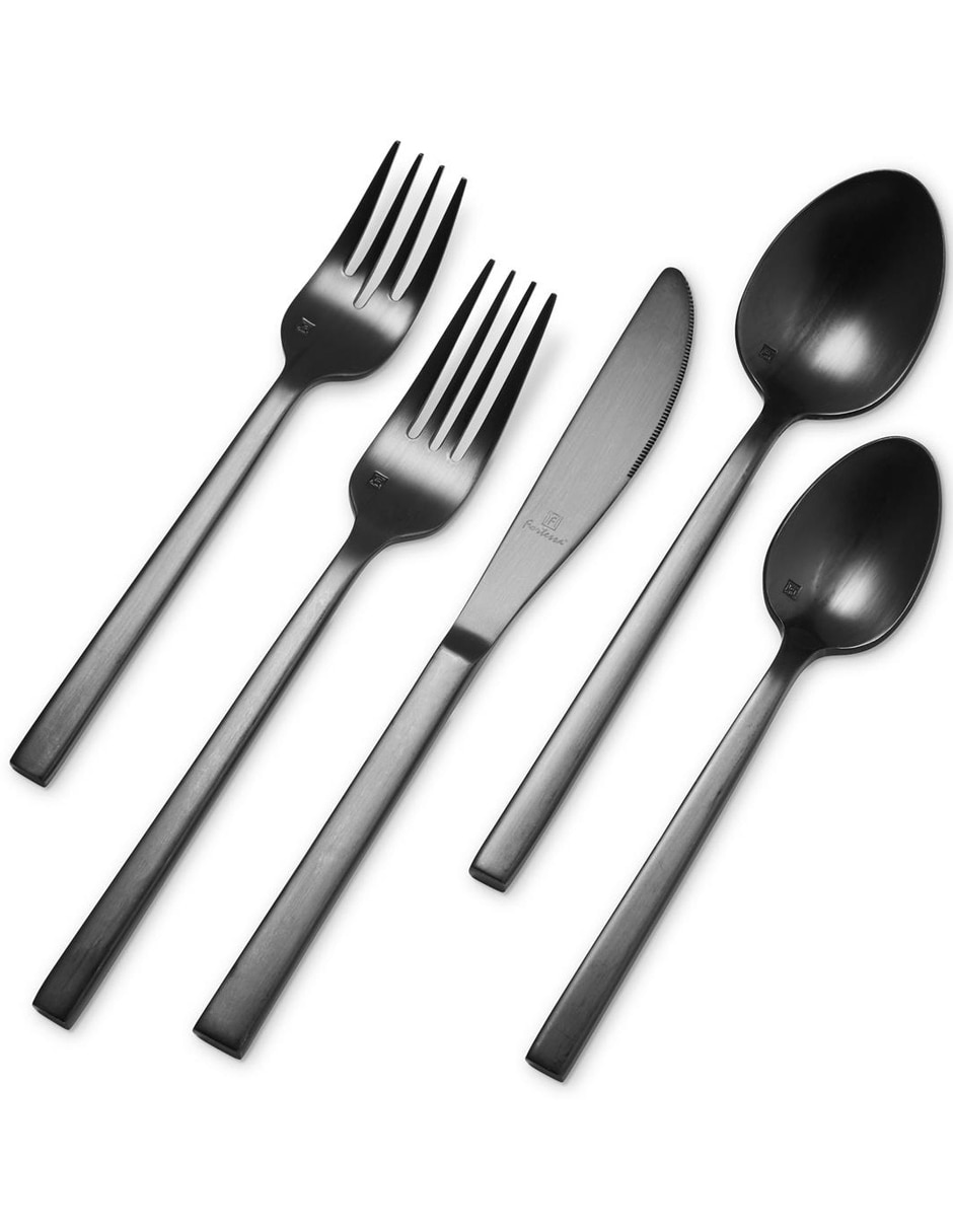 Set cubiertos fortessa arezzo de acero inoxidable 5 piezas