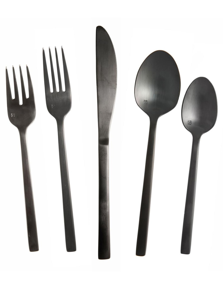 Set cubiertos fortessa arezzo de acero inoxidable 5 piezas 2