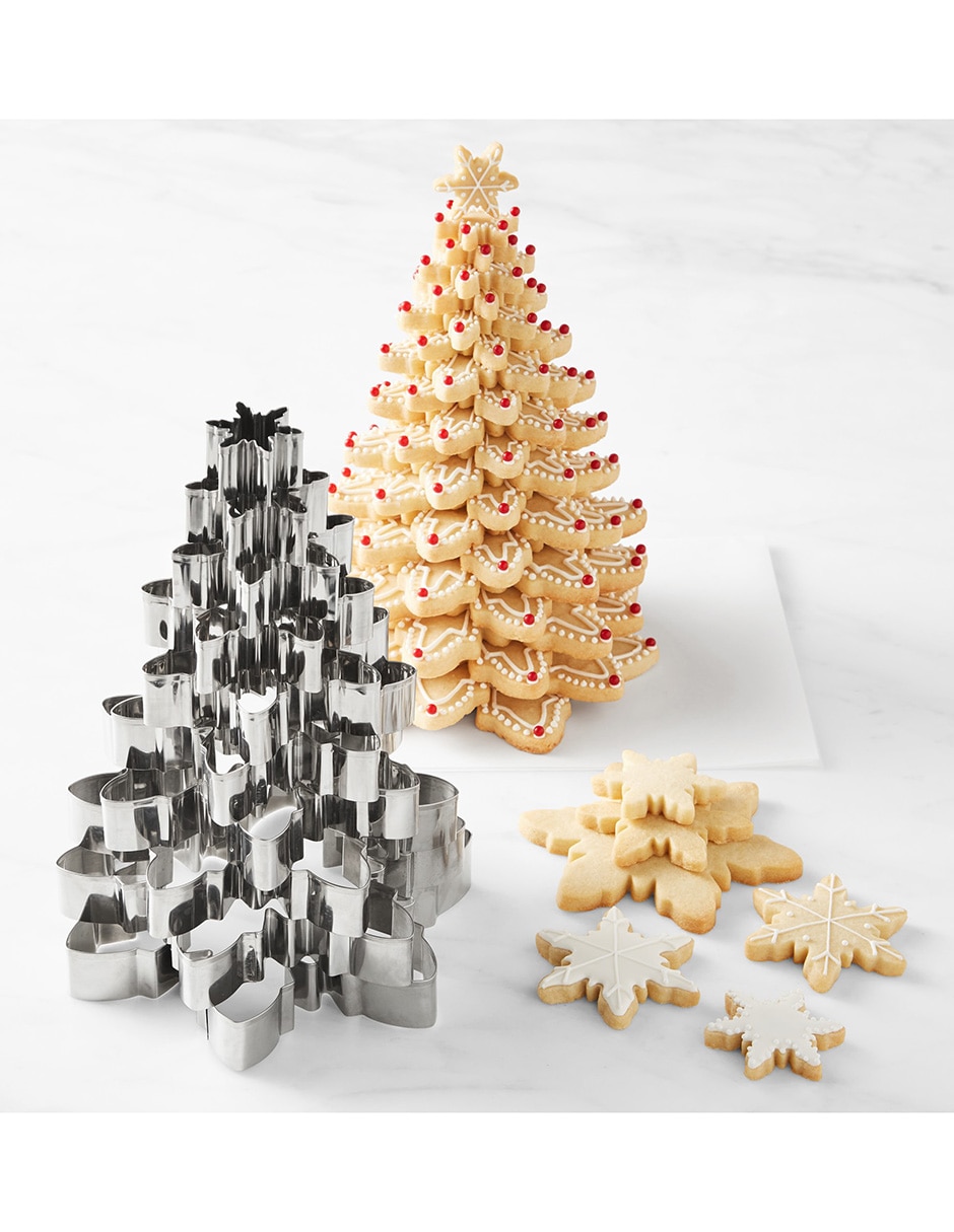 Set cortadores de galletas Snowflake Krasenkake