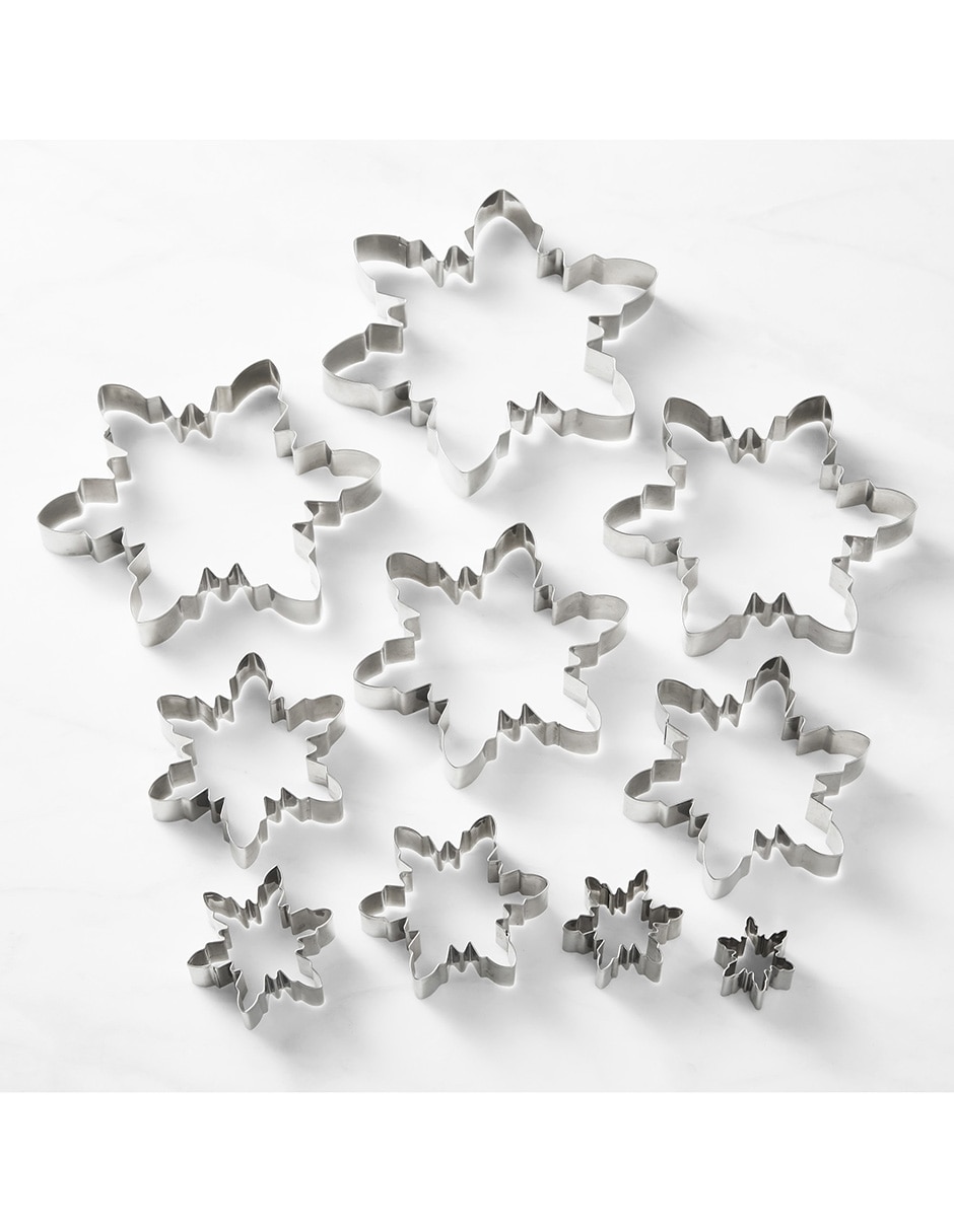 Set cortadores de galletas Snowflake Krasenkake 2
